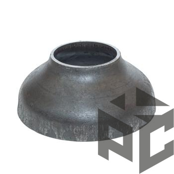 Переход стальной К-2 426х9-219х8 ГОСТ 17378 Рунак от производителя "Рускон"