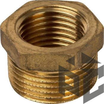 Футорка латунь ВР/НР Ду 32x50 (1 1/4"х2") от производителя "Рускон"