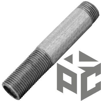 Сгон сталь оцинк. Ду 50 L=150мм от производителя "Рускон"