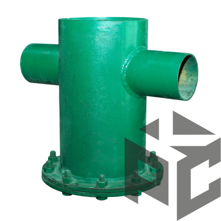 Грязевик вертикальный приварной Ду 150 Ру 16 Техкомплект от производителя "Рускон"